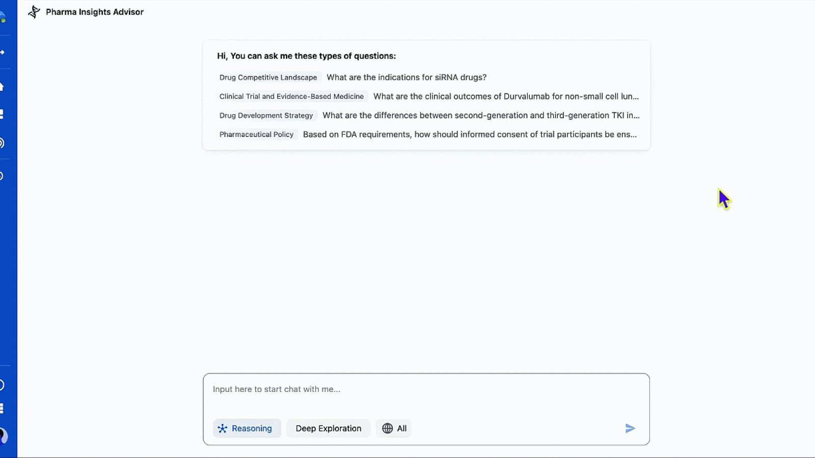 Pharma Insights Advisor